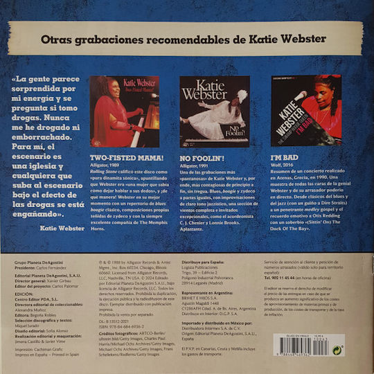 Katie Webster Swamp Boogie Queen Vinyl