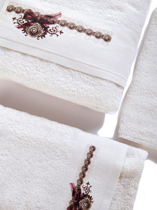 Comfort Set Badetücher 3Stücke Kirsche