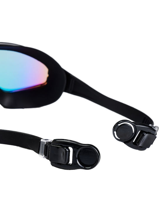 Seabeez Maui Adults Swimming Goggles with Anti-Glare Lenses Black