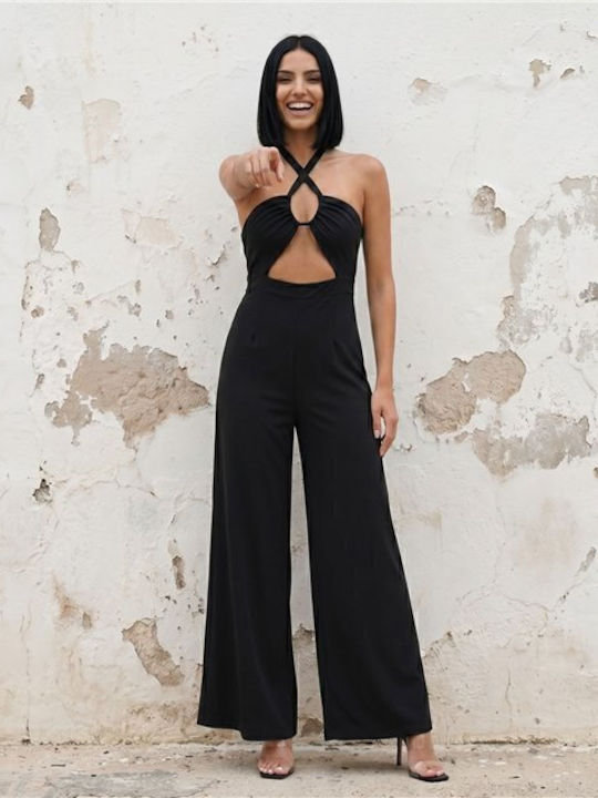 Дамски Едноделен Комбинезон Total Black
