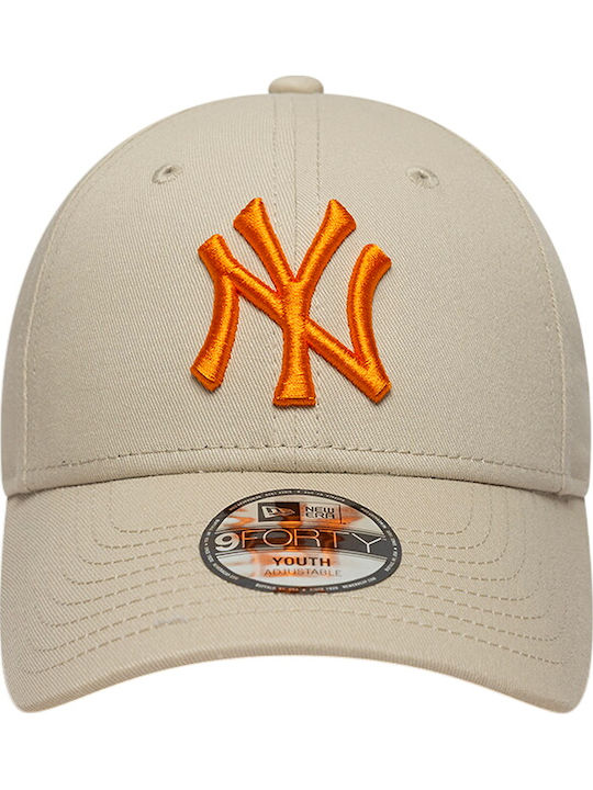 New Era Kids' Fabric Hat League Ess 9forty Neyyan Beige