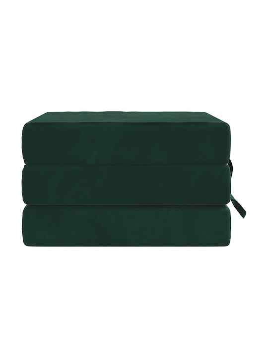 Armchair Bed Dark Green 75x67x45cm