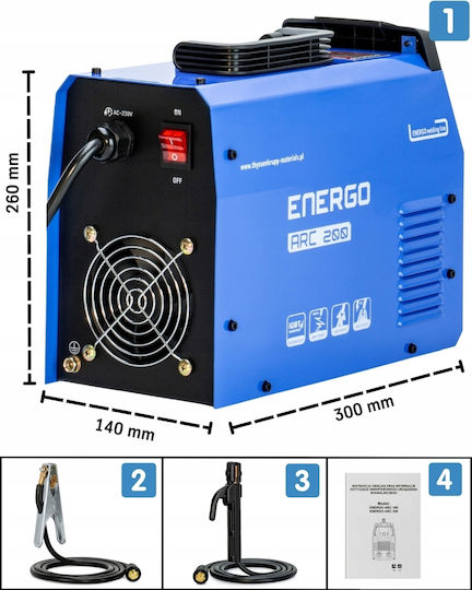 Thyssenkrupp Welding Machine MMA / TIG with Maximum Welding Current 160A and Duty Cycle 60%