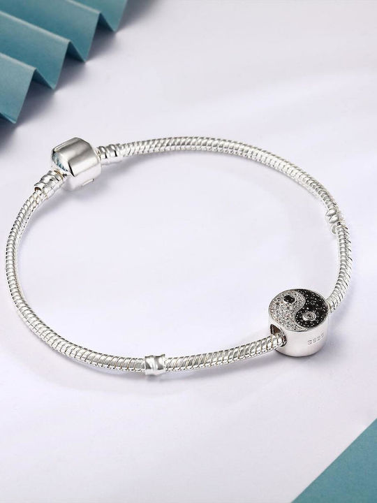 Pandora Висящи Талисмани Медальон Талисмани Ин Ян 925 Сребърни Талисмани Trusky