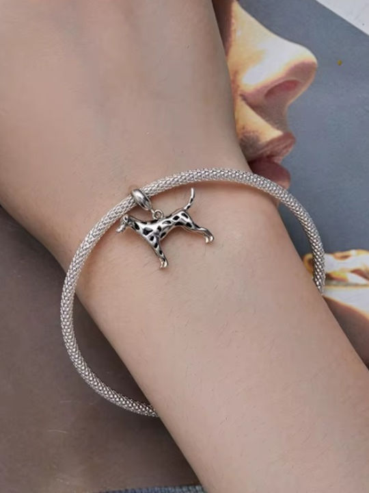 Pandora Charms Anhänger Dalmatiner Hund Silber 925 Charms Trusky