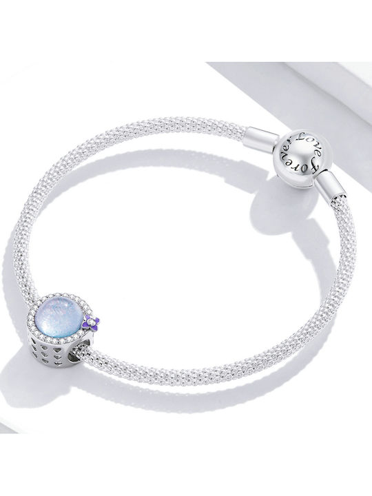 Pandora Charms Pendant Opalescent Flower 925 Silver Charms Trusky