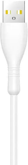 Jellico Cablu Regular USB 2.0 la Micro USB Alb 1m 1 Bucată