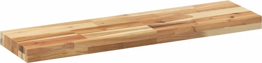 Acacia Wall Shelves 3 Pieces 80x20x4 cm