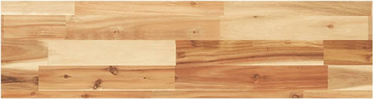Acacia Wall Shelves 3 Pieces 80x20x4 cm
