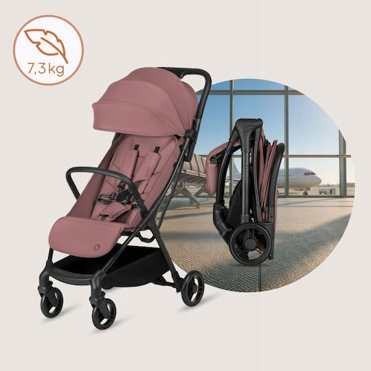 Lionelo Agia Καρότσι Μωρού Kατάλληλο από 6+ Mηνών Pink Mauve 7.3kg