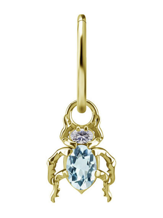 Charms Cocr Nf Beetle Blue Nano Gems Gold D-085 Charms Cocr Nf Beetle Blue Nano Gems Gold D-085