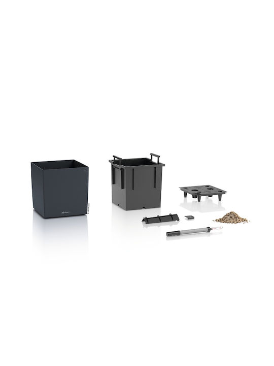 Lechuza Self-Watering Flower Pot Slate 40x40x40cm