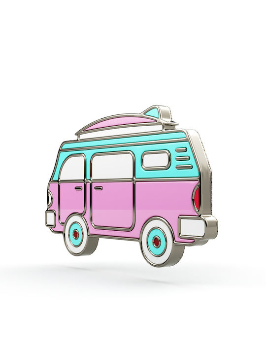 Pinets Reise Sammlung Rosa Camper Urlaub Reise Brosche