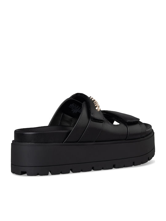 Sommer Damenplattformen Schwarze