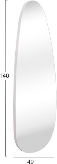 HomeMarkt Crither Ολόσωμος Οβάλ 140x49cm HomeMarkt Crither Ολόσωμος Οβάλ 140x49cm