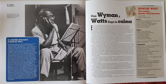 Howlin' Wolf London Howlin' Wolf Sessions Featuring Eric Clapton Steve Winwood Bill Wyman Charlie Watts Vinyl
