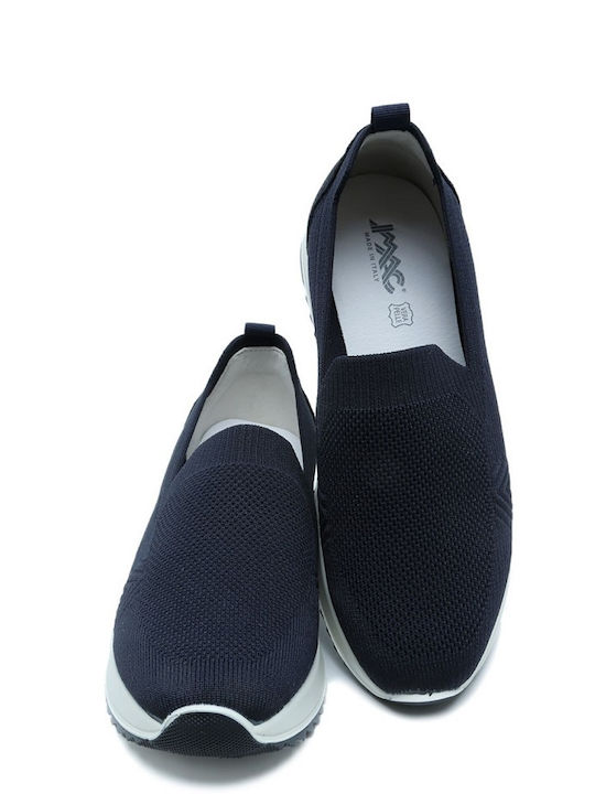 Anatomic Women's Leather Blue Slip-Ons