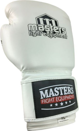 Sport Masters Rpu Boxhandschuhe für Wettkampfhandschuhe Weiß