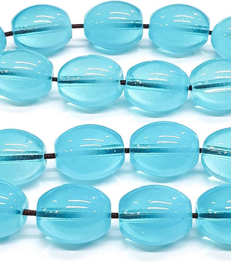 Roloi Komboloi Worry Beads with 17 Beads Length 33cm Turquoise