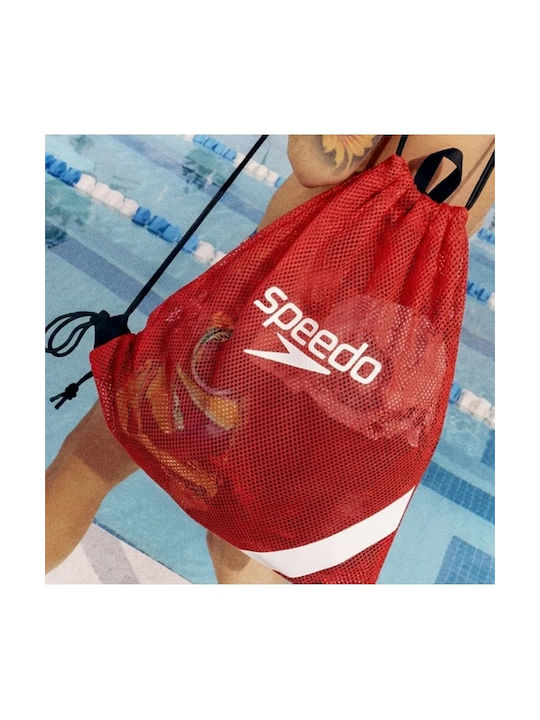 Speedo Ανδρική Τσάντα Πλάτης Γυμναστηρίου Κόκκινη