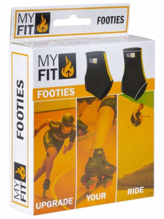 Powerslide Footies Donut Προστατευτικά Αστραγάλων για Rollers Μαύρα