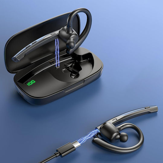 Techsuit Vocelis Pro (CB4) In-ear Bluetooth Handsfree Ακουστικό Μπλε