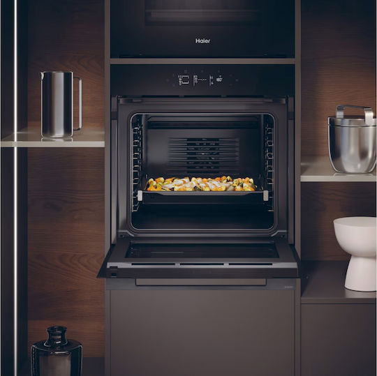 Haier Cuptor de Blat 78l L59.5cm Negru