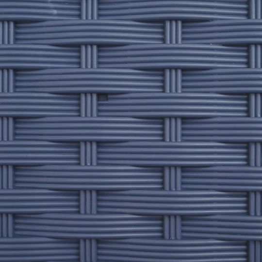 vidaXL Set of 3 Plastic Grey Planter Boxes