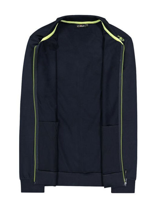 Herren Fleecejacke Blau