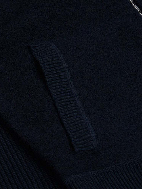 Men's Knitted Jacket Blue
