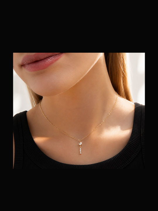 Victoria Cruz Halskette aus Vergoldetem Silber Victoria Cruz Halskette aus Vergoldetem Silber