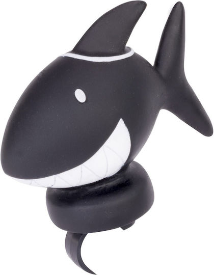 Children's Bike Bell Whistle Scooter Loud Black Shark