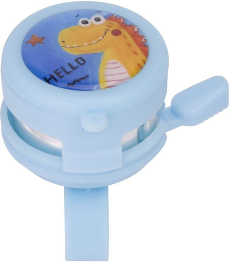 Children's Bicycle Bell Mirror Loud Blue Dinosaur Bell Bike Scooter