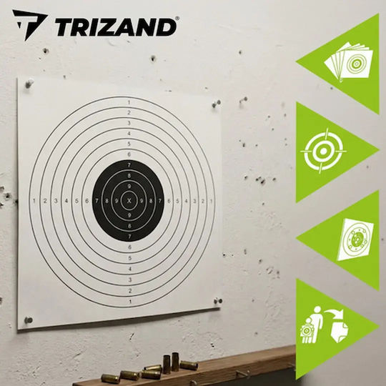 Trizand Paper Shooting & Archery Target 50x50cm