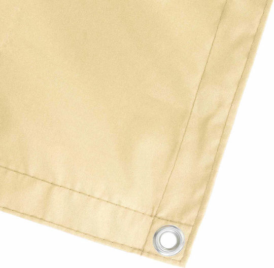 vidaXL Schattengewebe Veranda-Teiler Beiges mit PU-Beschichtung 1,8x5m 160g/m²
