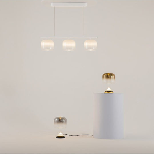 Maytoni Spirito Verstellbare Deckenleuchte Weiß LED mit Warmweißem Licht 80x18cm