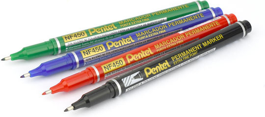 Pentel Dauerhafte Marker Schwarz 1.6mm Set 2Stücke