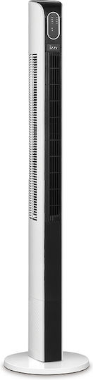 Izzy IZ-9028 Ανεμιστήρας Πύργος 60W με Τηλεχειριστήριο Μαύρος