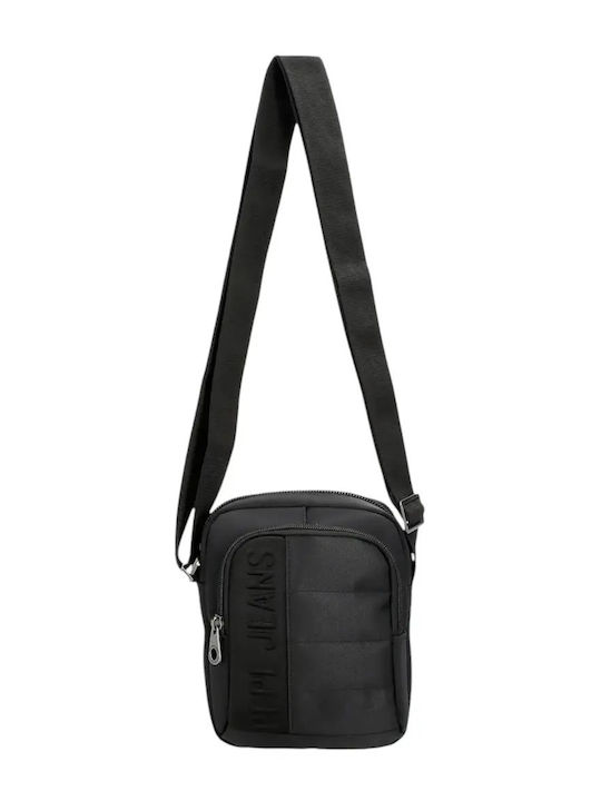 Ancor Men's Shoulder Crossbody Bag Black