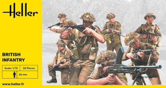 Heller 1:72 British Infantry