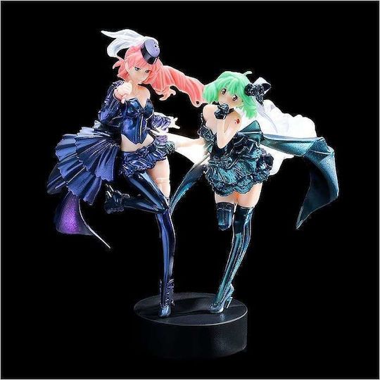 Macross Frontier Static Model Figure Plamax Mf-98 Minimum Factory Fighter Nose Collection Yf-29 Galaxy Set Height 34cm