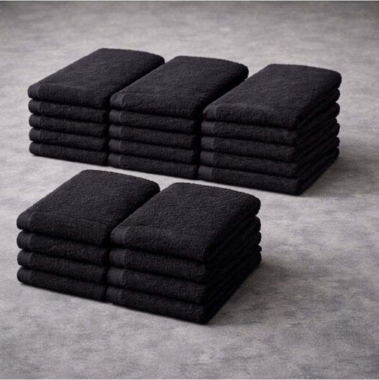 SteweHome Pânză De Față 50x90cm Negru 20 Bucăți