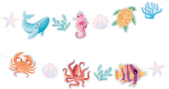Ghirlandă Banner Ocean Marine World Animale 200cm