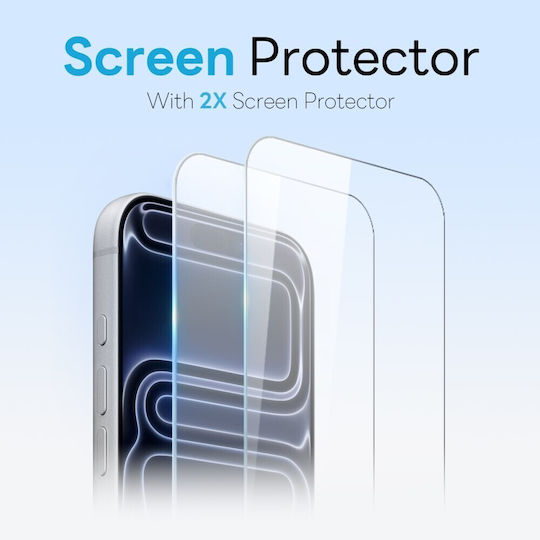 Northjo Protection Set 5 in 1 360 Full Cover Plastic Orange iPhone 17 Pro