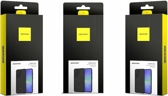 Spacecase Hybrid Magsafe Back Cover Din Plastic Negru Galaxy A57