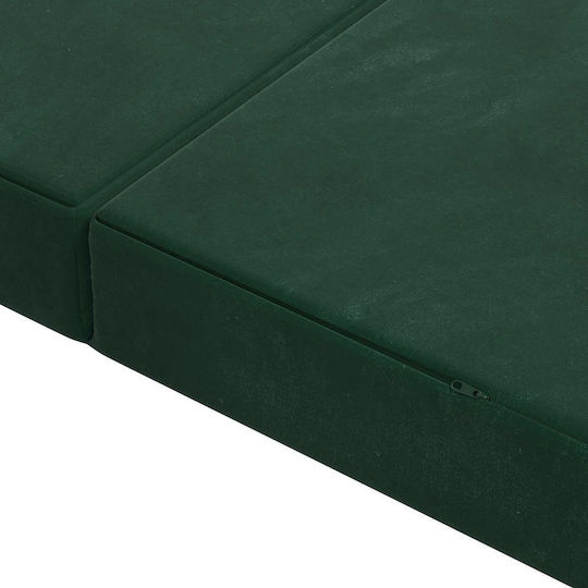 Canapea Fotoliu Puf Polimorf Verde Închis 80x67x45cm