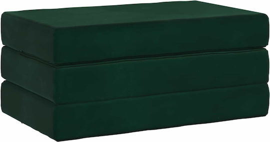 Canapea Fotoliu Puf Polimorf Verde Închis 80x67x45cm