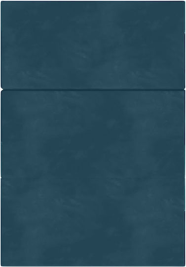 Vielseitiger Sitzsack Pouf Blau 120x67x45cm