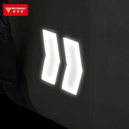 Motowolf Mdl0720 Motorcycle Saddle Bags Set 60l in Black Colour