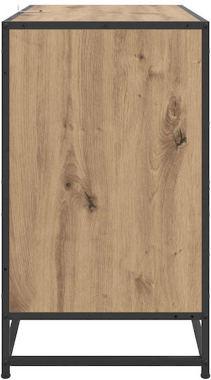 Bedroom Chest of Drawers Wooden Oak 70x41x70cm